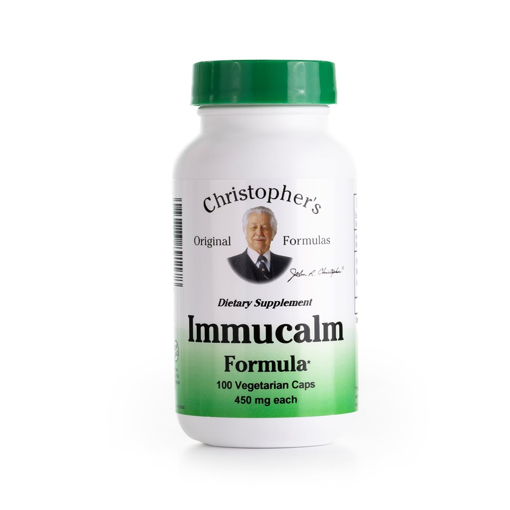 Christopher's Original Formules Immucalm - Immuun Ondersteuning Supplement - Immuun Boosters voor volwassenen