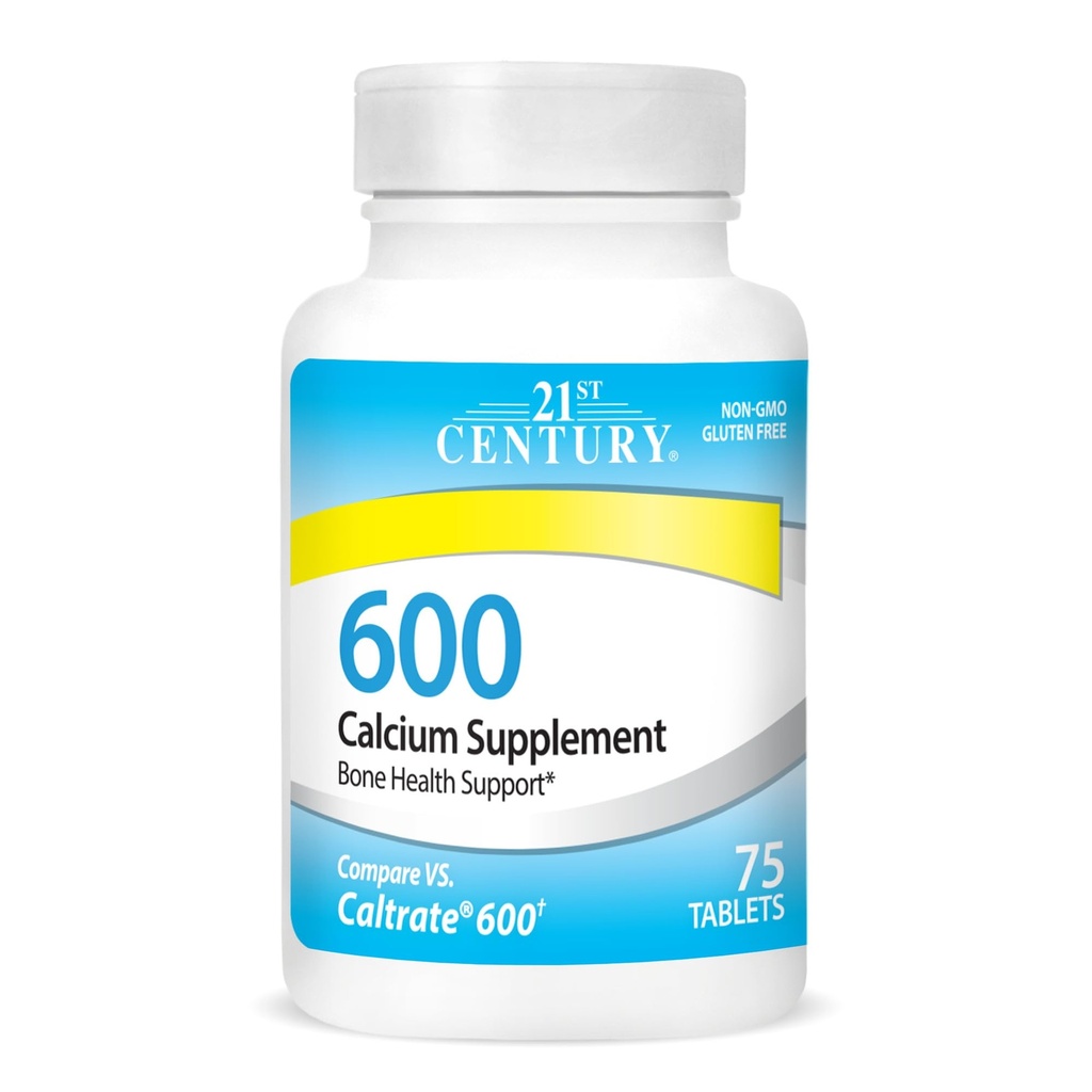 21st Century Calcium Supplement, 600 mg, 75 Tel.