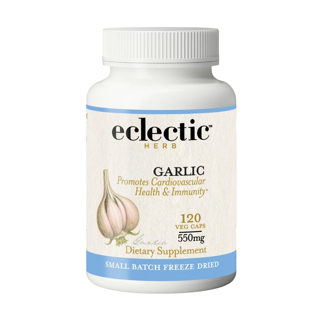 Eclectic Herb - Premium Freeze-Dried Knoflook Capsules 