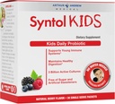 Arthur Andrew Medical, Syntol Kids, Daily Probiotic Supplement voor de spijsvertering van de gezondheid en jonge immuunsystemen, Geen suiker of kunstmatige zoetstoffen, Berry Flavor, Vegan, 30 Sachets