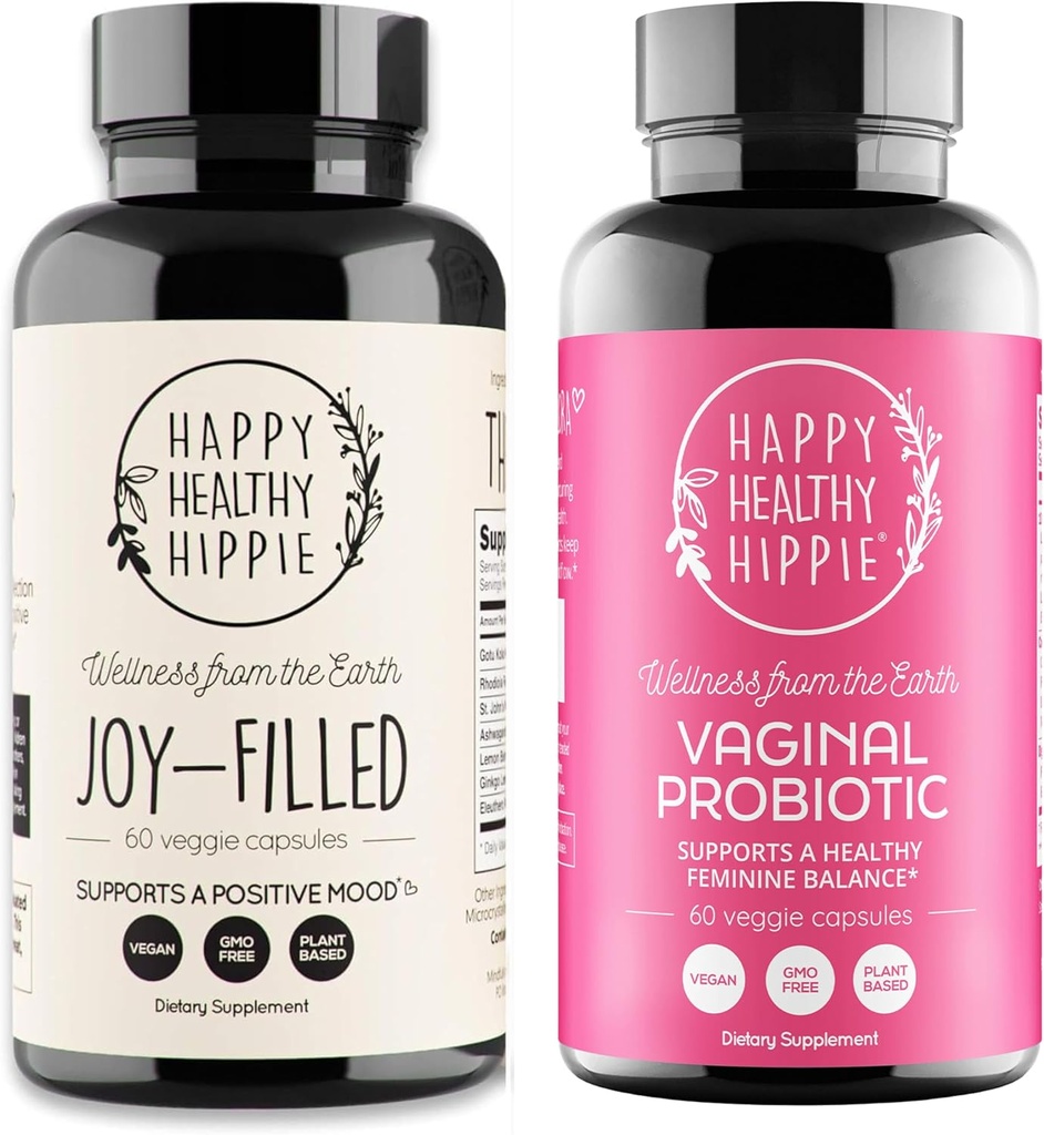 Gelukkige gezonde Hippie Vaginale Probiotica voor vrouwen & Joy-Filed Mood Ondersteuning