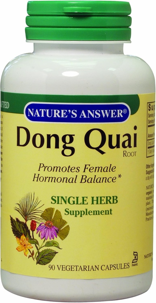 Antwoord van de natuur Dong Quai Root, 90-Count
