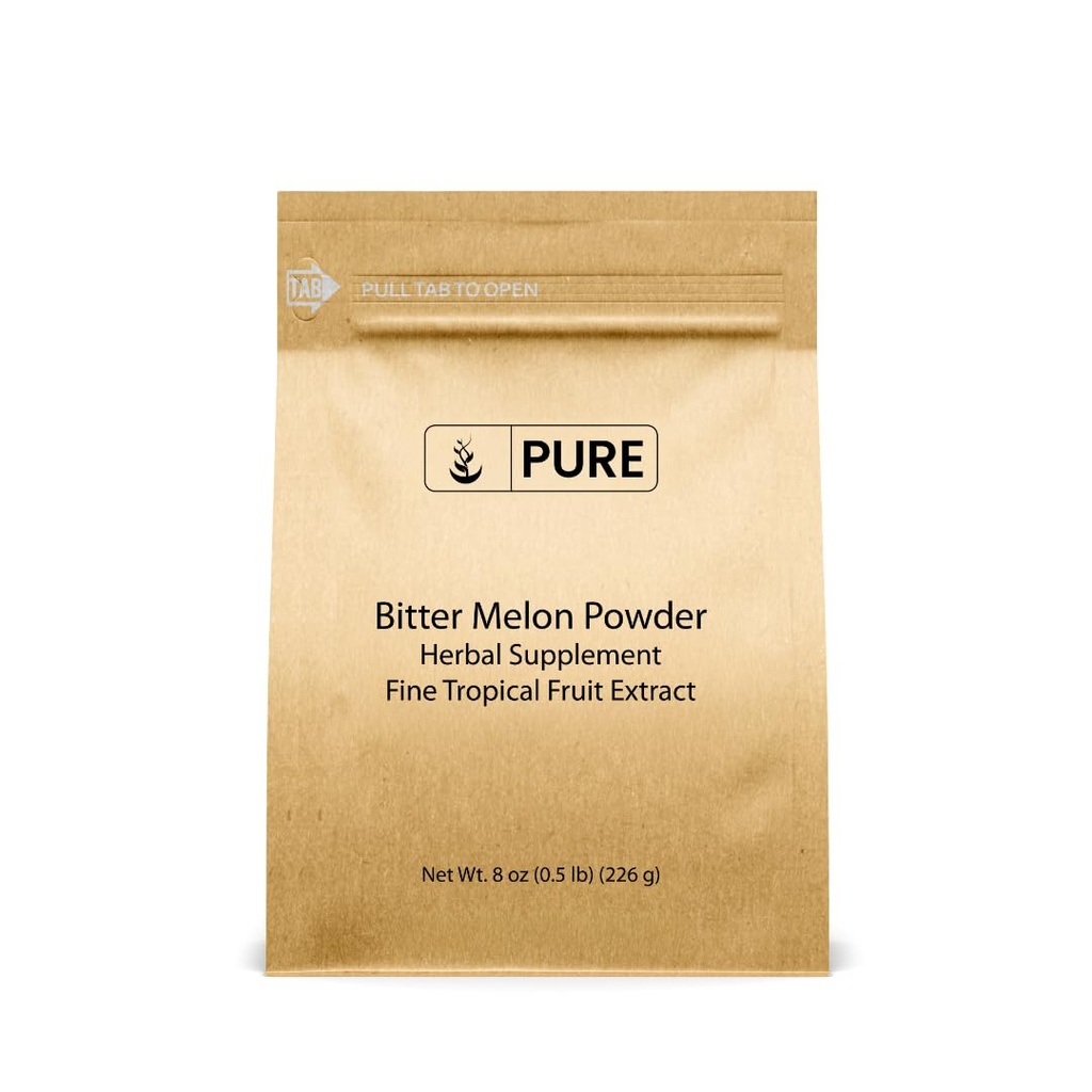 Pure Original Ingrediënten Bittermeloen (8oz) Traditionele Supplement, Natuurlijke Extract, Non-GMO