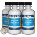 Calciumcarbonaat / 1 pond / 4 flessen / 97,55% Pure Food Graad/Fine Powder