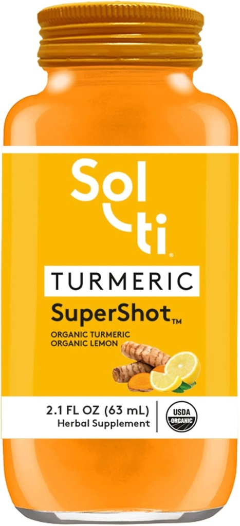 Sol Ti Biologische Kurkuma Supershot, 2.1 Fz
