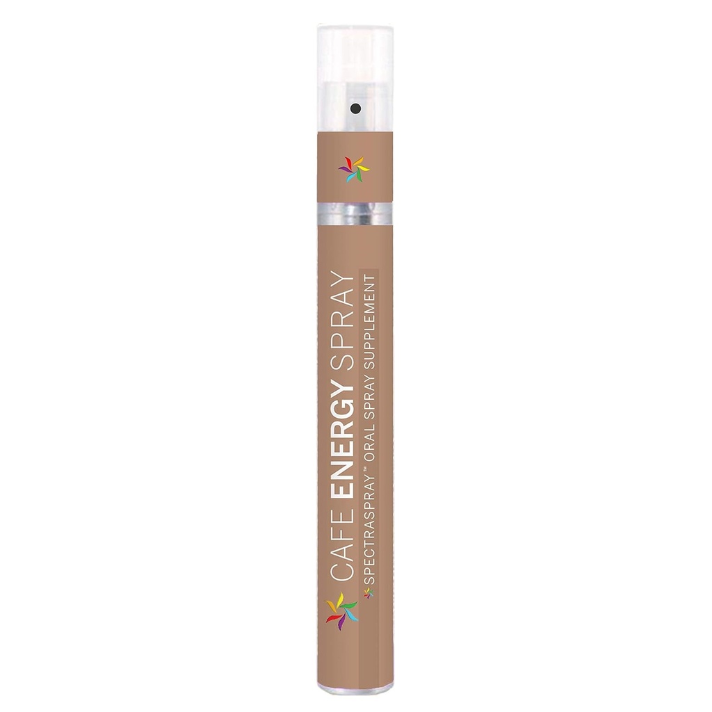 SpectraSpray Vegan Cafe Energy Spray - Vitamine B12 & 5 MG Cafeïne