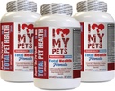 I LOVE MY PETS LLC Honden Immuniteit Boost - Honden Totaal PET Gezondheid - Premium Formule - Best Complex - Grapefruit Zaad Extract voor honden - 3 flessen (180 Treats)