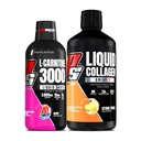 PROSUPPS L-Carnitine 3000 Stimulant Gratis Liquid Shots (Berry) Amino23 Liquid Collageen Shots (Citrus Punch) Bundel