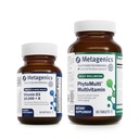 Metagenics Essential Wellness Duo: D3 10.000 + K - for Immune Support, Bone Health & Heart Health - 60 Softgels & PhytoMulti Without Iron - Daily Multivitamine for Algehele Health & Aging - 60 Tablets