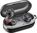 TOZO T10 Draadloze oordopjes Bluetooth 5.3 Hoofdtelefoon, App aanpassen EQ, Ergonomisch Ontwerp, 55H Playtime, Draadloze Opladen Case, IPX8 Waterdichte Geluid in-Ear Headset, 2025 Nieuwe versie