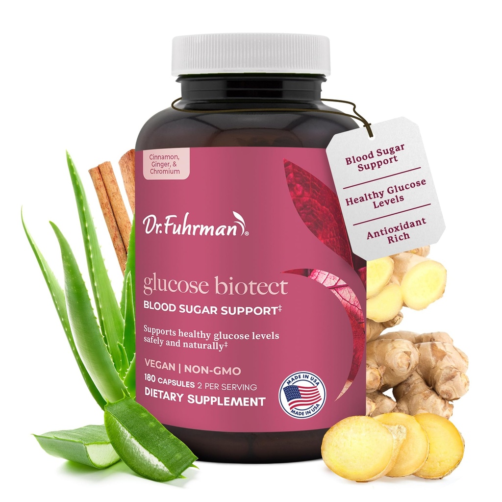 Dr. Fuhrman Glucose Biotect Natural Blood Sugar Ondersteuning 180 Capsules