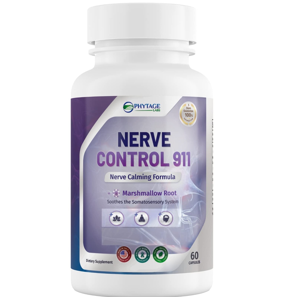 Zenuwcontrole 911 - Nerve Health Supplement (60 capsules)