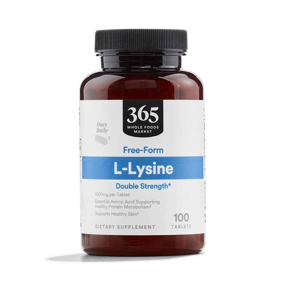 Whole Foods Market, L-Lysine dubbele kracht, 100 telling