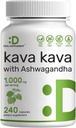 Deal Supplement Kava Kava Supplement 750mg Per Serving, 240 Capsules, 4 Maanden Supply 