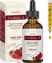 Urolithin A Liquid Drops 2000mg, Urolithin Een supplement met granaatappel Extract, Vita-Age Complex, Ondersteunt gezonde veroudering & cel reparatie, 60ml