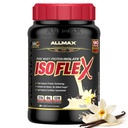 ALLMAX Nutrition - ISOFLEX Wei Proteïne Poeder, Wei Proteïne Isolaat, 27g Proteïne, Vanille, 2 Pond