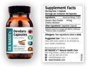 DR WAKDE'S Devdaru Capsules (Cedrus deodara, 60 Veg Caps, Plant Based Supplement, Ayurvedic Herb, All Natural, Vegan)