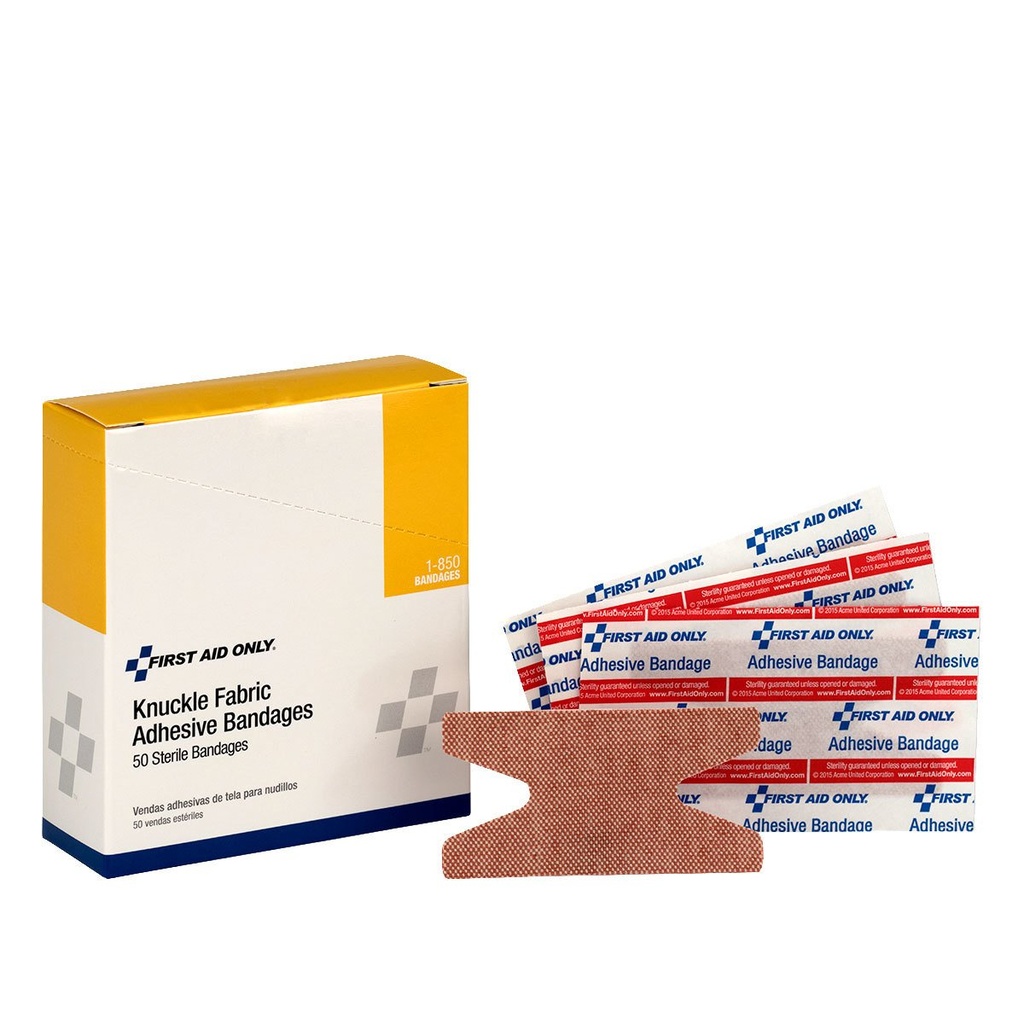 Eerste hulp Slechts 1-850 Knokkelbandages, zware geweven stof lijm Bandages, 50 Tellen
