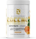 Motiv-8, Greens Superfruit & Veggie Superfood Powder Supplement, Antioxidant, Fiber, Sugar-Free, 30 Servings (Tangerine, 30 Servings)