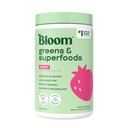 Bloom Nutrition Superfood Greens Powder, Digestieve enzymen met Probiotica en Prebiotica, Gut Health, Bloating Relief for Women, Chlorella, Green Juice Mix met Beet Root Powder, 25 SVG, Berry