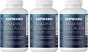 CORREXIKO Marine Collagen Supplement Pills - 1800mg Hydrolyzed Collagen Peptides per Serving with Added Hyaluronic Acid, Vitamin C & Minerals - for Hair, Skin & Nails - 360 Capsules 3 Month Supply