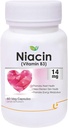 Generieke VEDA Nutraceuticals 14mg Vitamine B3 met Inositol 50mg Supplement - 60 Veg Capsules