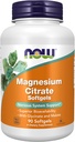 NU Voedingssupplementen, Magnesium Citroen, Met Glycinate & Malate, Zenuwstelselondersteuning*, 90 Softgels