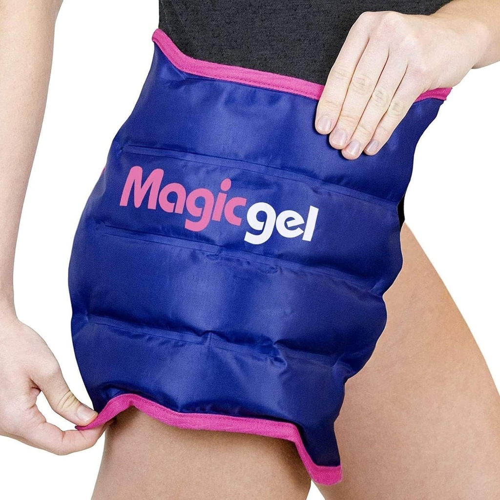 Magic Gel Hip Ice Pack Wrap After Surgery - Reusable Cold Brace - After Surgery Recovery Supplies for Men & Women - Ice Pack for Hip