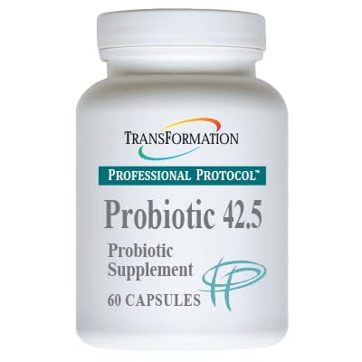 TRANSFORMATIE VAN DE GENESIS VAN GOEDE GEZONDHEID Enzyme Probiotic 42,5 Supplement voor gezonde darmbalans ondersteunt, eliminatie en immuunfunctie stimuleren meer volledige spijsvertering, 60 capsules