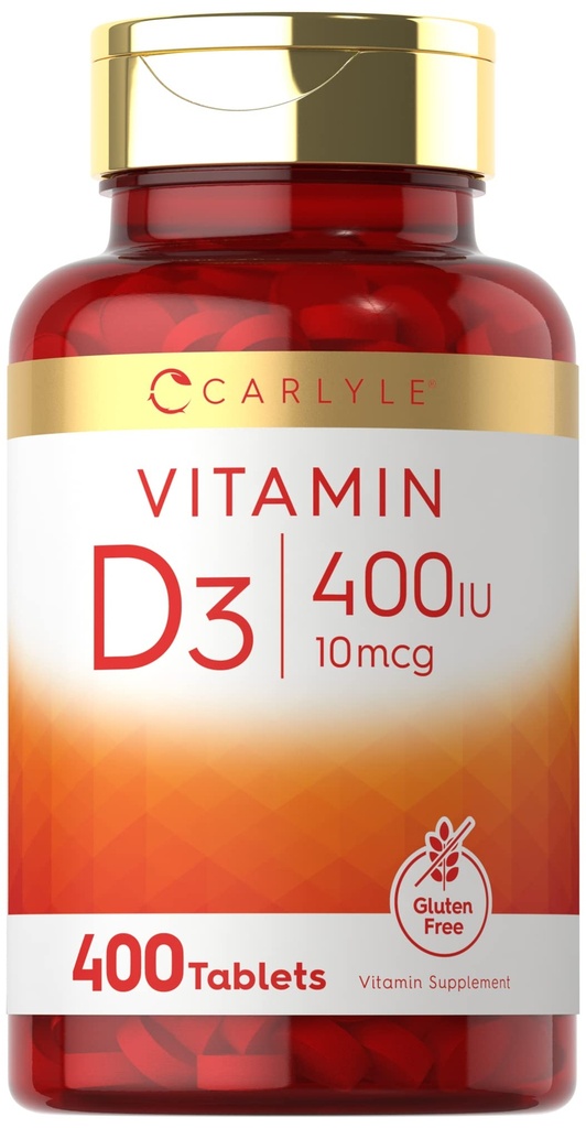 Carlyle Vitamine D3 400iu (10mcg) 