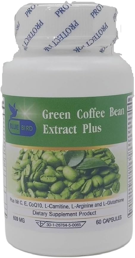 Generieke Bluebird Green Coffee Bean Extract Plus 60 capsule