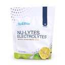 NuEthix Formuleringen NU-LYTES Electrolytes Hydration Packets, Zero Calories, Zero Sugar, Zero Carbs, Non-GMO, Electrolytes Powder Packets, Glycogen Replenishment, 15 Servings (Lemon Lime)
