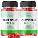 rize labs - Flat Belly Melts Keto ACV Gummies for Advanced Weight Loss met Apple Cider Vinegar, supplement helpt bij het verminderen van buikvet (120 Gummies)