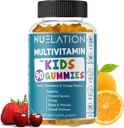 Gummy Vitaminen voor kinderen 45 dagen levering - Vegetarisch, Glutenvrij, Gelatinevrij, Multivitamine Gummies voor kinderen ter ondersteuning van het immuunsysteem en de algehele welzijn