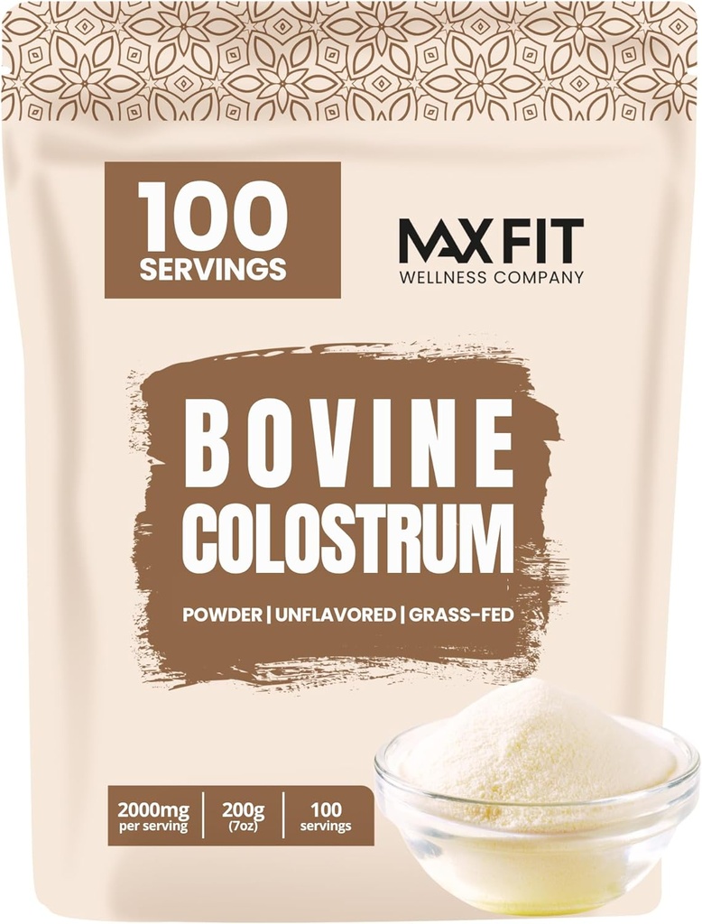 Colostrum Powder Supplement, Bovine Colostrum Powder, Powerful First Milk 