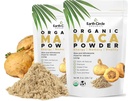 Earth Circle Organics Yellow Maca Root Powder, Natural Superfood, helpt met energie, gewicht, en vrouwen vruchtbaarheid - Vegan - 8 Ounce (Pack of 2)