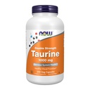 NOW Foods Supplementen, Taurine 1000 mg, Dubbele sterkte, Zenuwstelsel Gezondheid*, 250 Veg Capsules