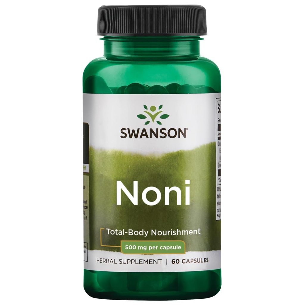 Swanson Noni 500 Milligrammen 60 Capsules