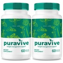 (2 Pack) Puravive, Puravive gewichtsverlies Capsules, Puravive Exotic Rice Methode, Alle Natuurlijke Ontgifting & Reiniging Ondersteuning, Pura Vive Keto Reviews (120 Capsules)