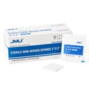 JMU 100 Pack Steriele Gauze Pads 2x2, 8-laags Zeer Absorberende Niet-Woven Steriele Gauze Sponges