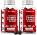 Vitamatic Sugar-Free Chroom Gummies with Ceylon Cinnamon 