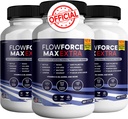 Flow Force Max Extra Prostaat Supplementen voor Mannen Capsules, Gezondheidssupplementen - Maximale sterkte, Alle natuurlijke ondersteuning Normale en gezonde functie (300 Capsules) (5 Pack)