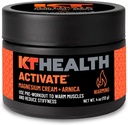 KT Health, Magnesium Cream, Activeer - Warmten & Loosens Strakke Spieren - Gebruik Pre-Workout om Stiffness te verminderen