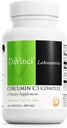 DAVINCI Labs Curcumin C3 Complex - Dieetsupplement voor ondersteuning Galblaasfunctie en gezonde lever - met Curcuminoïden en Bioperine Fruit Extract - Glutenvrije - 60 Vegetarische Capsules