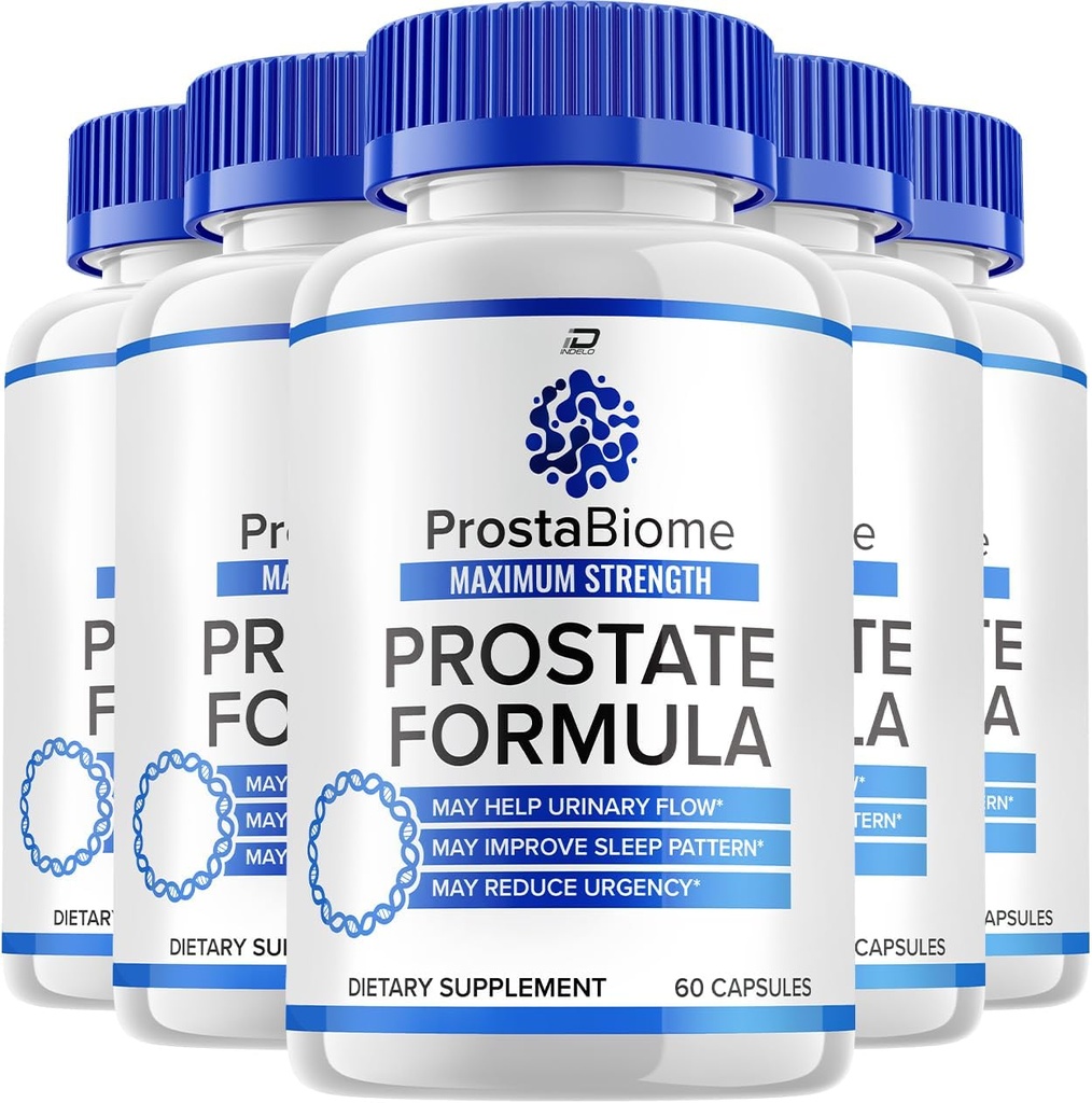 Prostabiome Supplement Advanced Energy Pillen - Supplementen voor mannen - Prosta biome Prostabiome voor mannen Health Supplement, Prostabiome Reviews (5 Pack - 300 Capsules)