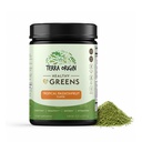 TERRA ORIGIN Greens Superfood Powder | Green Juice Powder with Probiotics & Enzymes | Plant Based Super Greens for Energy, Gut & Immune Support | Vegan, Non-GMO | 30 Servings Tropical Passionfruit
