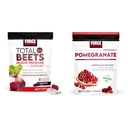 Force Factor Total Beets Blood Pressure Support Supplementen met Beet Powder & Granaatappel Zachte Kauwen voor gezonde veroudering, gezondheid van het hart, gezondheid van botten en hersenen