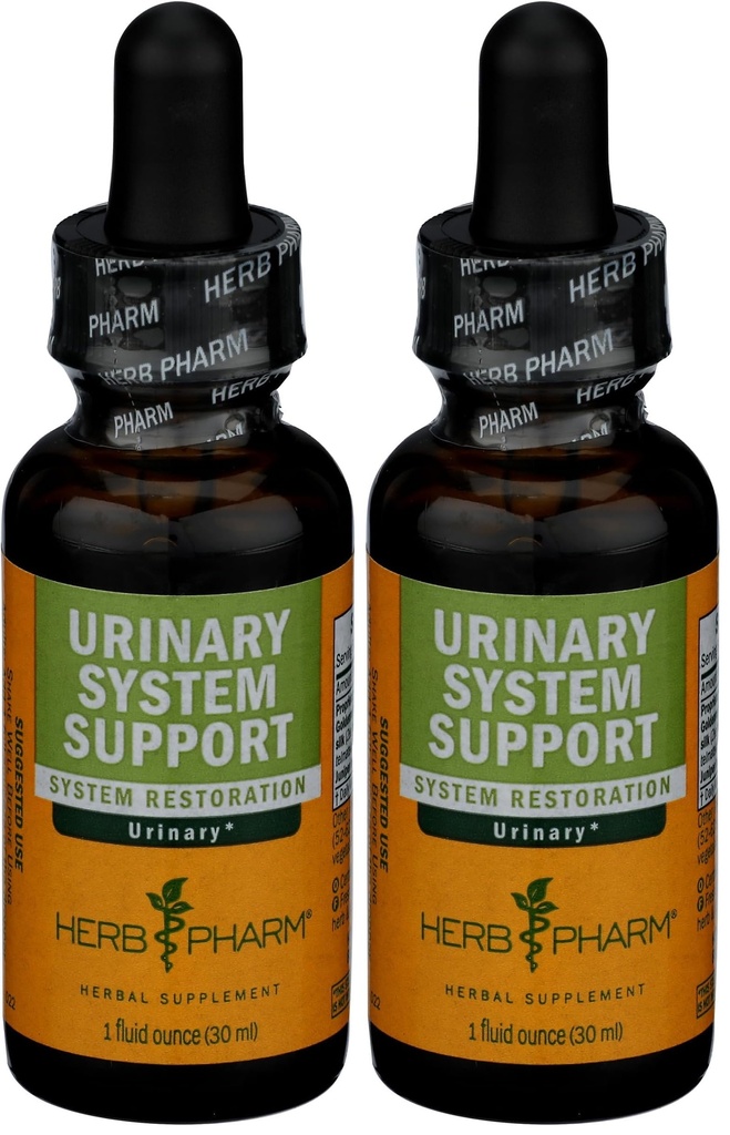 Herb Pharm Urinaire Systeem Ondersteuning Liquid Herbal Formula, 1 Fl Oz (verpakking van 2)