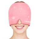 ZNÖCUETÖD Migraine Hoofdpijn Relief Cap Volledig hoofd ijs Pak Wrap Koeling Gel Ice Beanie Cold Cap Hot/Cold Compress Therapie voor Sinus, Stress, Spanning, Hoofdpijn Verlichting, Vrouwen