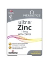 Vitabiotica ultra zink 15mg met koper 60 tabletten door Ultra